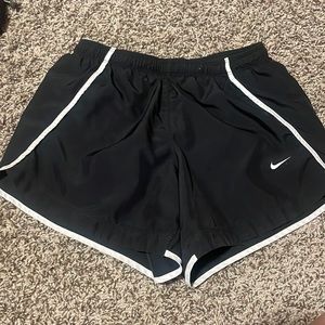 Kids large, black Nike shorts